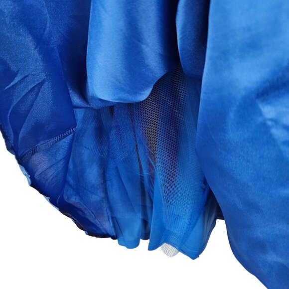 Marvel Spider-Man Girls Hooded Red Blue Dress Size 2X Tulle Satin Skirt Cosplay - Picture 9 of 12